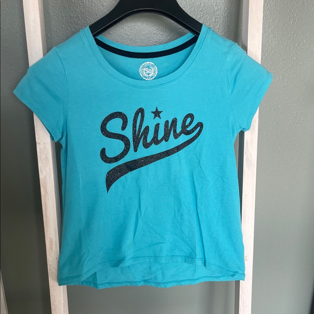 SO Kids Aqua Shine Graphic Tee